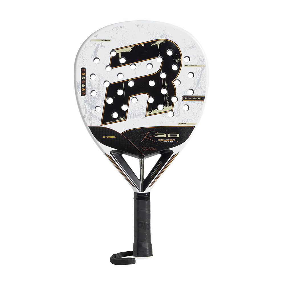 Royal Padel R30 Golden White